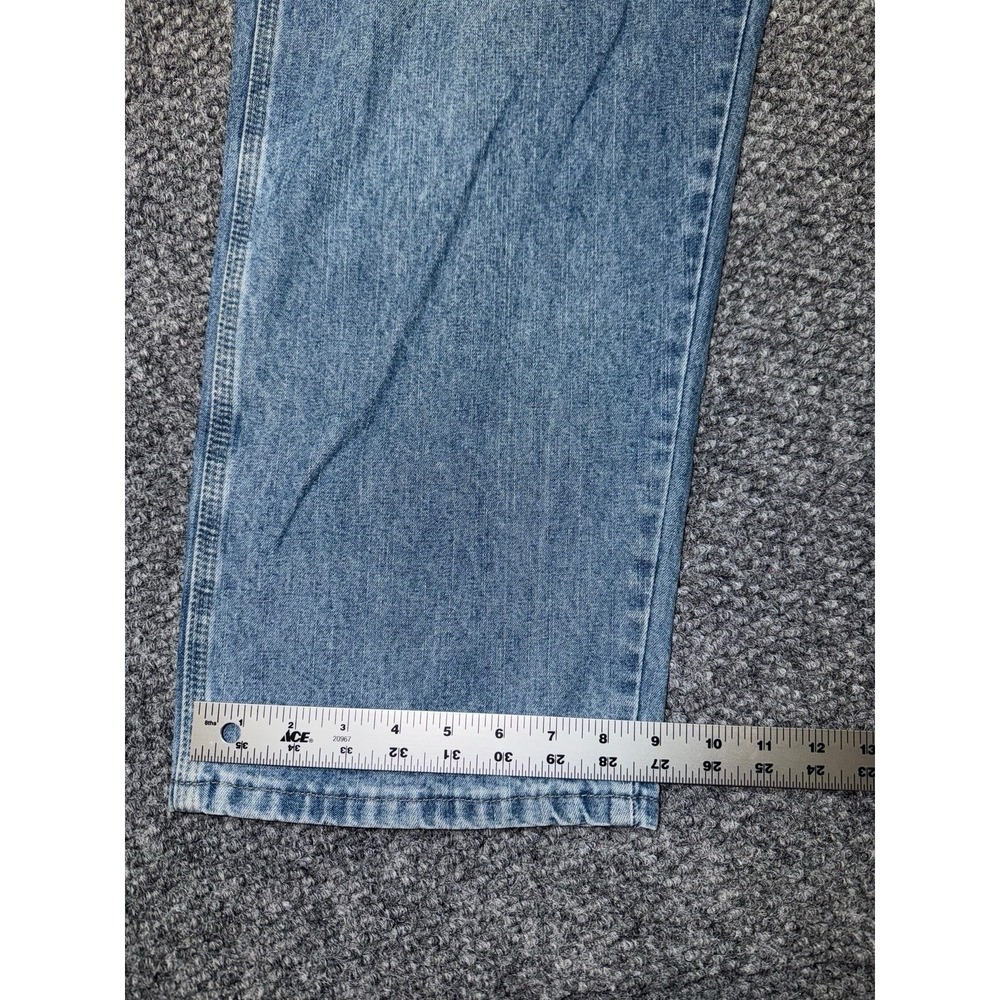 Wrangler Authentics Men's Carpenter Jeans 36x30 Light Wash - Picture 8 of 9